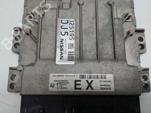 Engine control unit (ECU) NISSAN QASHQAI II (J11, J11_)  | BP29541712M57 