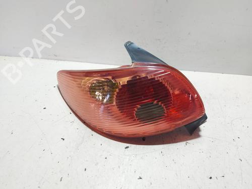 Used Left taillight PEUGEOT 206 Hatchback (2A/C) 1.4 HDi eco 70 (68 hp) 19430601