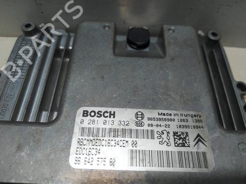 Engine control unit (ECU) PEUGEOT 407 (6D_) 1.6 HDi 110 (6D9HZC, 6D9HYC) | BP21558516M57 