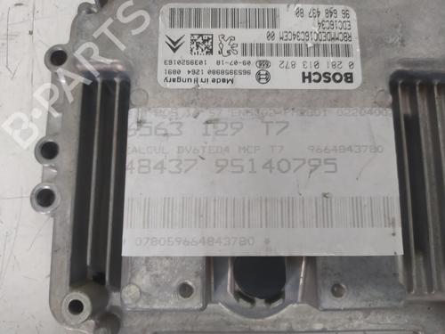Engine control unit (ECU) PEUGEOT 308 SW I (4E_, 4H_) 1.6 HDi | BP15130206M57 