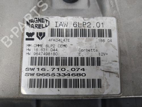 Engine control unit (ECU) PEUGEOT 307 (3A/C) 1.4 16V | BP8700509M57 