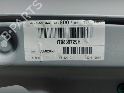 Rear left window mechanism VW TOURAN (1T1, 1T2) 2.0 TDI | BP19037659C24 