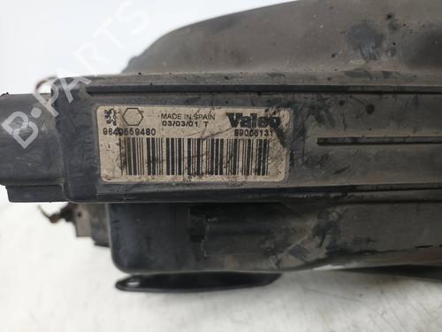 Right headlight PEUGEOT 206 Hatchback (2A/C) 1.9 D | BP11365383C29 