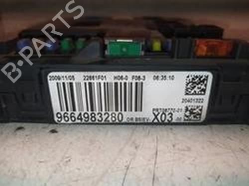 Fuse box CITROËN C3 II (SC_) 1.4 HDi 70 (SC8HZC, SC8HR0, SC8HP4) | BP8700356E1 