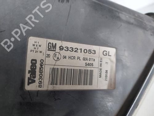 Right headlight OPEL MERIVA A MPV (X03) 1.7 CDTI (E75) | BP8699098C29 