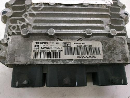 Engine control unit (ECU) CITROËN XSARA PICASSO (N68)  | BP8709657M57 