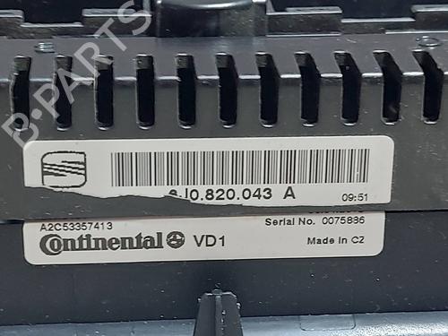 Climate control SEAT IBIZA IV (6J5, 6P1)  | BP22567256I5 