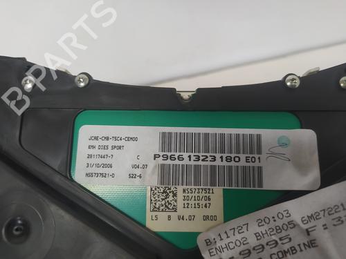 Instrument cluster PEUGEOT 307 SW (3H) | BP15185055C47