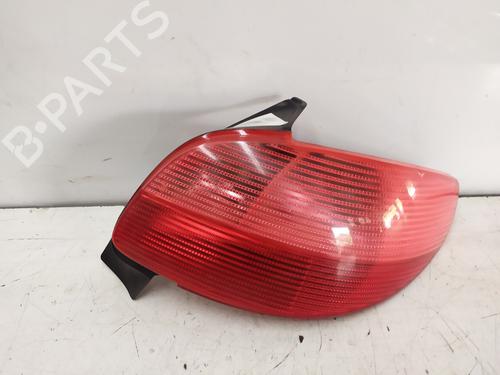 Used Right taillight PEUGEOT 206 Hatchback (2A/C) 1.1 i (60 hp) 12512540