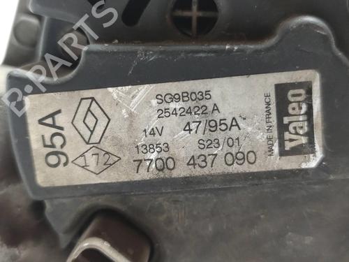 Alternator RENAULT CLIO II (BB_, CB_) 1.2 16V (BB05, BB0W, BB11, BB27, BB2T, BB2U, BB2V, CB05,... | BP8718140M7 