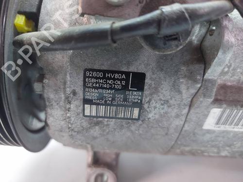 AC compressor NISSAN QASHQAI II (J11, J11_)  | BP29541707M34 