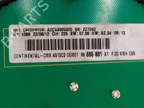 Instrument cluster CITROËN C3 II (SC_) | BP34102637C47 - Image 3