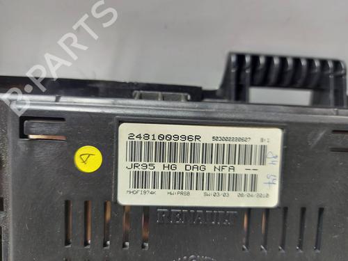 Instrument cluster RENAULT SCÉNIC III (JZ0/1_)  | BP18162500C47 