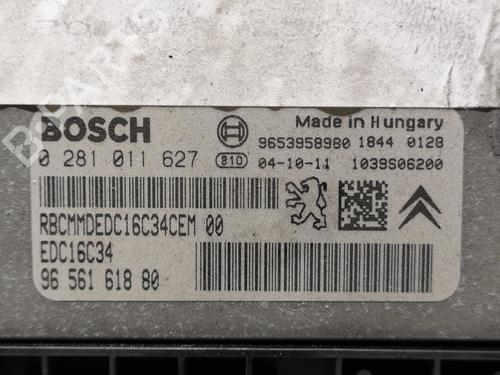 Engine control unit (ECU) PEUGEOT 307 Break (3E) 1.6 HDi 110 | BP15939919M57 