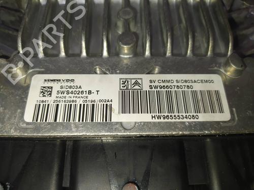 Engine control unit (ECU) PEUGEOT 407 SW (6E_, 6D_) 2.0 HDi 135 | BP10355976M57 