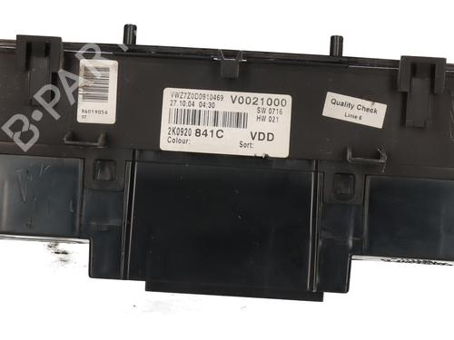 Instrument cluster VW CADDY III Box Body/MPV (2KA, 2KH, 2CA, 2CH)  | BP29418126C47 