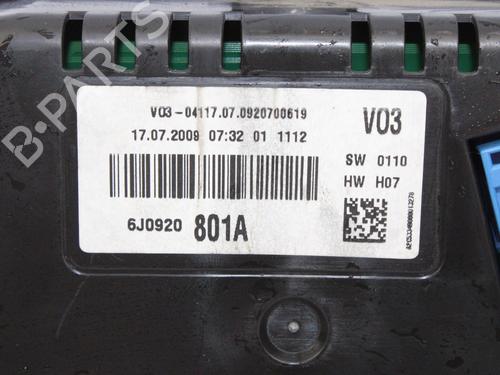 Instrument cluster SEAT IBIZA IV (6J5, 6P1)  | BP15416309C47 