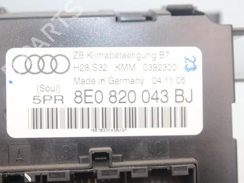 Climate control AUDI A4 B7 (8EC) 2.0 TFSI | BP16760580I5 