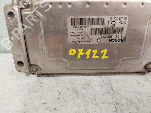 Engine control unit (ECU) CITROËN XSARA PICASSO (N68) 1.6 | BP19170383M57 