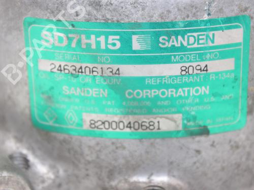 AC compressor VOLVO S40 I (644) 1.9 DI | BP16560891M34 
