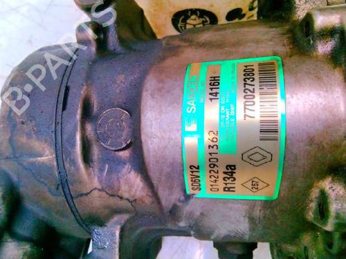 AC compressor RENAULT CLIO II (BB_, CB_)  | BP8574315M34 
