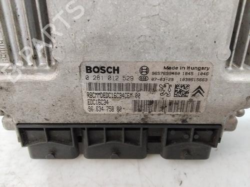 Engine control unit (ECU) CITROËN C3 I (FC_, FN_) 1.4 HDi | BP25857621M57 