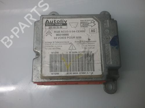 Kollisjonspute styreenhet CITROËN XSARA (N1) 2.0 HDi 90 (90 hp) 9688524