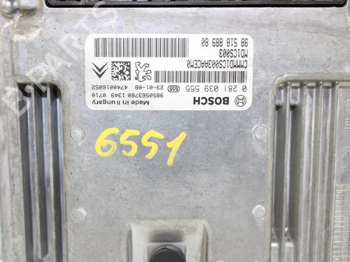 Engine control unit (ECU) PEUGEOT 3008 II SUV (MC_, MR_, MJ_, M4_) 1.6 BlueHDi 120 | BP18080384M57 