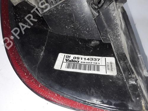 Right taillight OPEL CORSA C (X01)  | BP10641238C35 