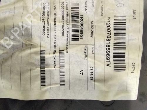 Pannello interno anteriore destro VW TOURAN (1T1, 1T2) | BP30930339C59