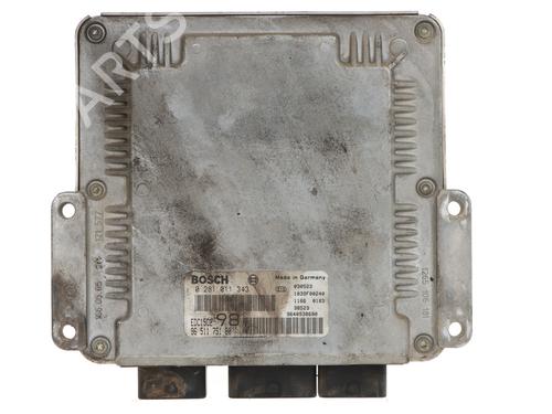 Engine control unit (ECU) CITROËN JUMPY I Platform/Chassis (BU_, BV_, BW_, BX_) 2.0 HDi 110 16V | BP36279686M57 - Image 3