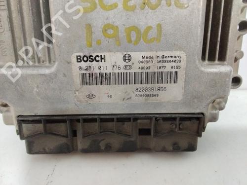 Engine control unit (ECU) RENAULT SCÉNIC II (JM0/1_)  | BP24801484M57 