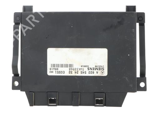 Used Electronic module Electronic module MERCEDES-BENZ M-CLASS (W163) ML 320 (163.154) (218 hp) 35981548 35981548