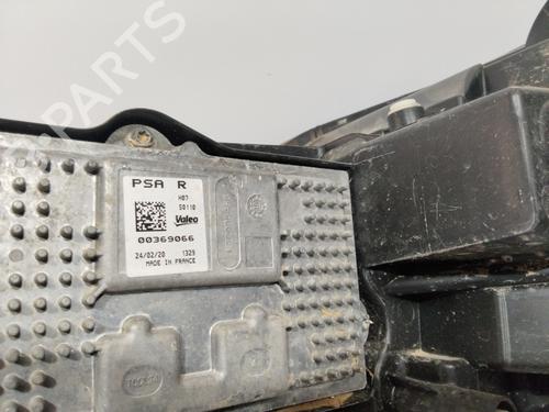 Right headlight PEUGEOT 3008 II SUV (MC_, MR_, MJ_, M4_)  | BP29721663C29 