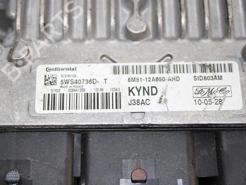 Engine control unit (ECU) FORD FOCUS II Convertible 2.0 TDCi | BP17758193M57 