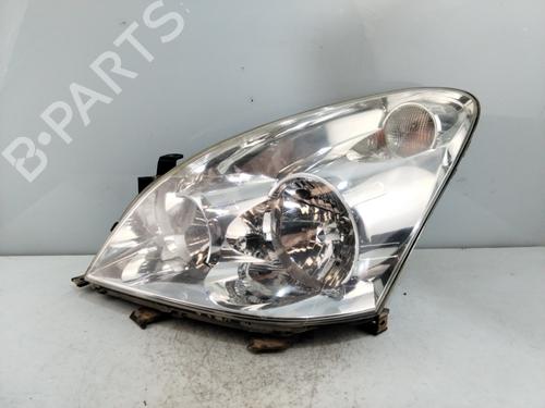 Left headlight TOYOTA COROLLA Verso (ZER_, ZZE12_, R1_) 2.2 D-4D (AUR10_, AUR10R) | BP18891308C28 