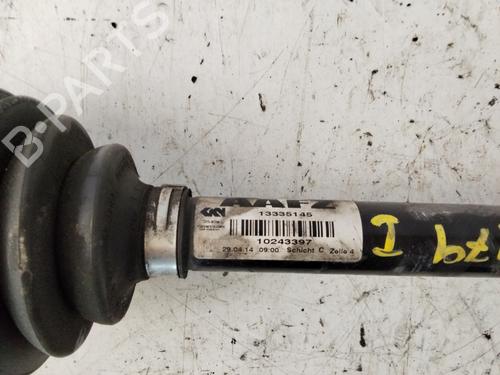 Left front driveshaft OPEL ASTRA J (P10)  | BP23847897M38 