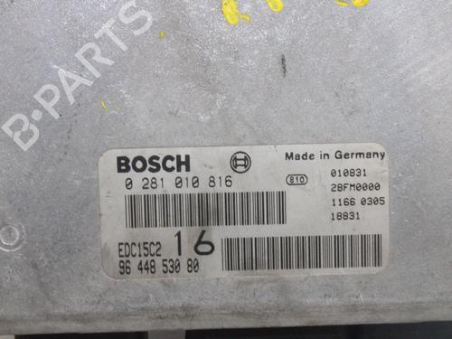 Engine control unit (ECU) CITROËN JUMPY I Platform/Chassis (BU_, BV_, BW_, BX_) 2.0 HDi 110 16V | BP13927288M57 