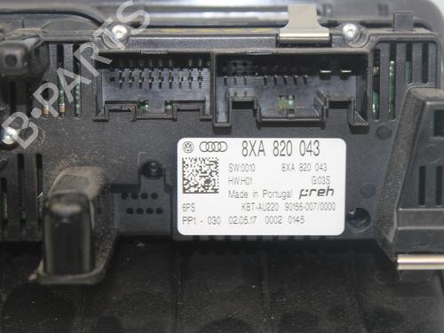 Climate control AUDI A1 (8X1, 8XK)  | BP17612896I5 