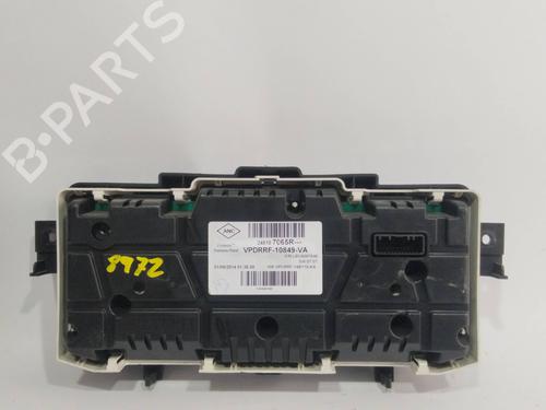 Instrument cluster RENAULT CAPTUR I (J5_, H5_) | BP25873814C47