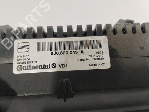 Climate control SEAT IBIZA IV (6J5, 6P1)  | BP23083578I5 