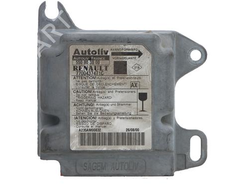 Airbag styreenhed Airbag styreenhed RENAULT SCÉNIC I MPV (JA0/1_, FA0_) 1.9 dTi (JA1U) (80 hp) 34404559 34404559