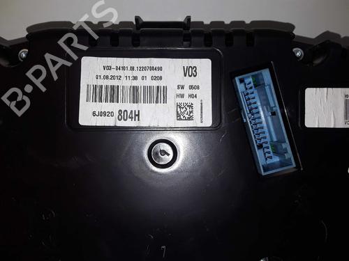 Instrument cluster SEAT IBIZA IV (6J5, 6P1)  | BP8563387C47 
