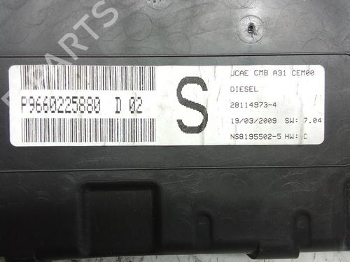 Instrument cluster CITROËN C3 Pluriel (HB_) 1.4 HDi | BP8580305C47 