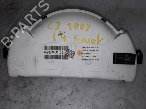 Instrument cluster CITROËN C3 II (SC_) 1.4 HDi 70 (SC8HZC, SC8HR0, SC8HP4) | BP8579913C47 