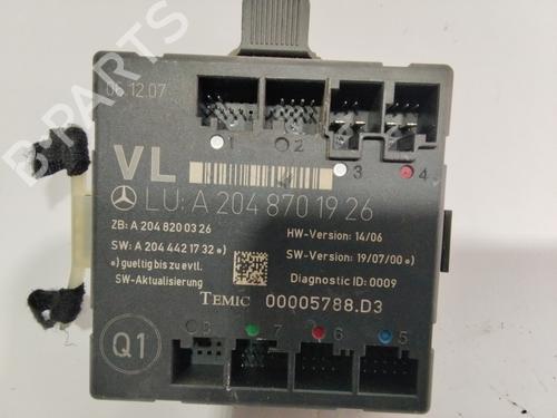 Comfort control module MERCEDES-BENZ C-CLASS (W204) C 320 CDI (204.022) | BP23847801M56 
