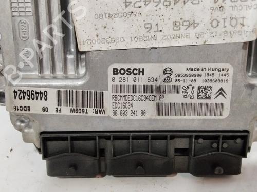 Engine control unit (ECU) PEUGEOT 307 SW (3H) 1.6 HDI 110 | BP28579254M57 - Image 3