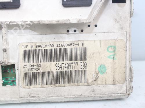 Display monitor PEUGEOT 206 Hatchback (2A/C)  | BP16254827C48 