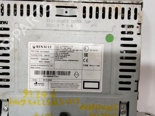 Radio DACIA SANDERO II  | BP29289217E6 