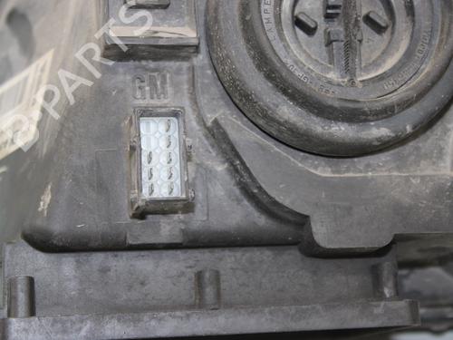 Right headlight OPEL MERIVA A MPV (X03) 1.7 DTI (E75) | BP18023519C29 
